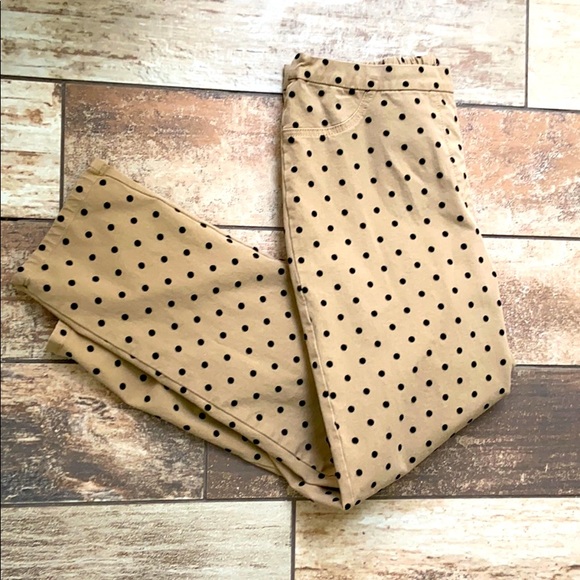 Isaac Mizrahi Polka Dot Pants 12 - Picture 2 of 8